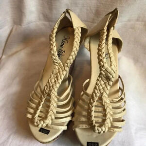 Nine West Y2k Wedge Heels Size 5.5-6